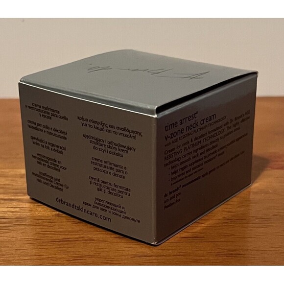 Dr. Brandt Time Arrest V Zone Neck Cream 1.7oz/50g MSRP $120 NIB - Picture 6 of 8